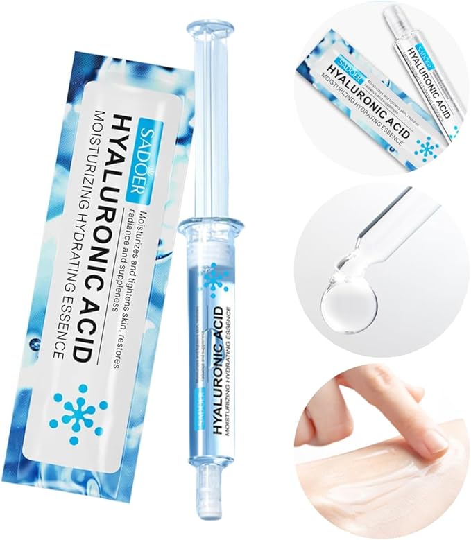 Ampolla Jeringa No Inyectable Acido Hialuronico Skin Care Hidratante Serum Rejuvenecedor Piel Suave Cuidado Facial