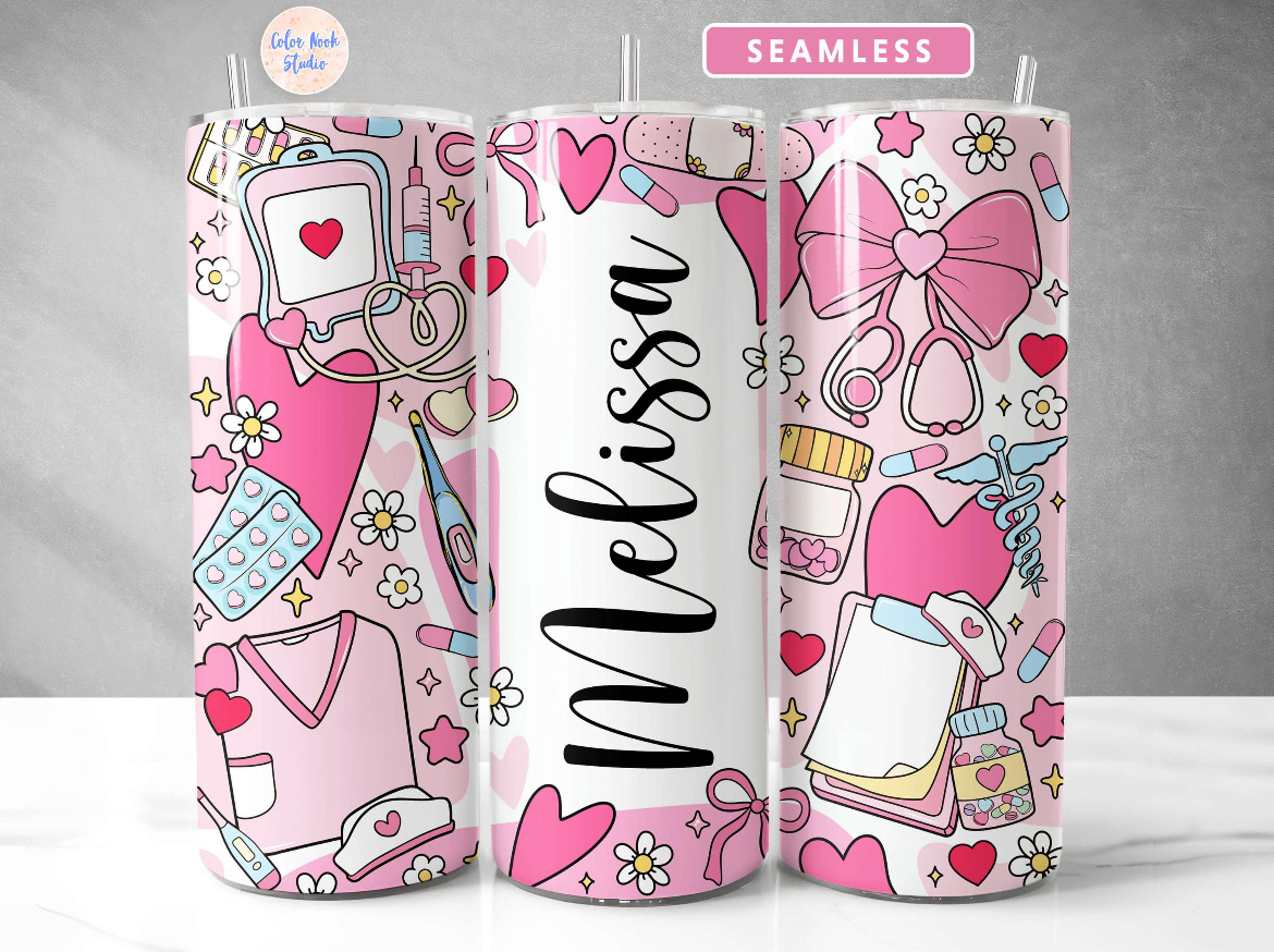 TUMBLER 600 ml ENFERMERA