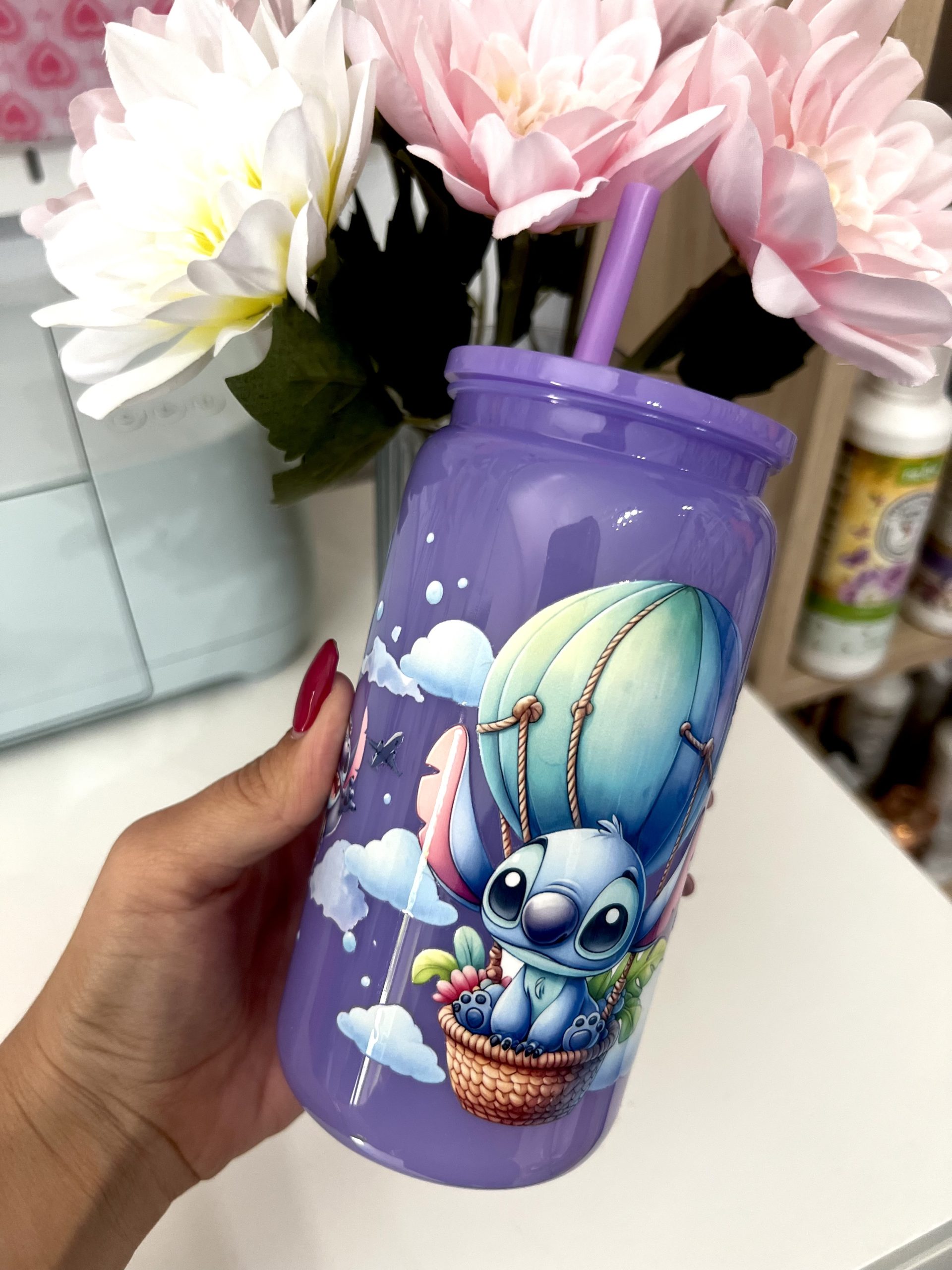 Vaso Plastico 500 ml Stitch - Imagen 2