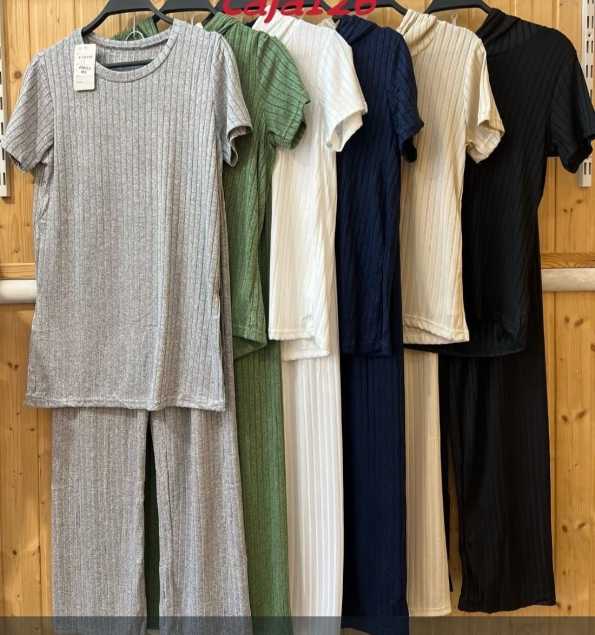 CONJUNTO CANALE 2 PIEZAS L/XL BLANCO