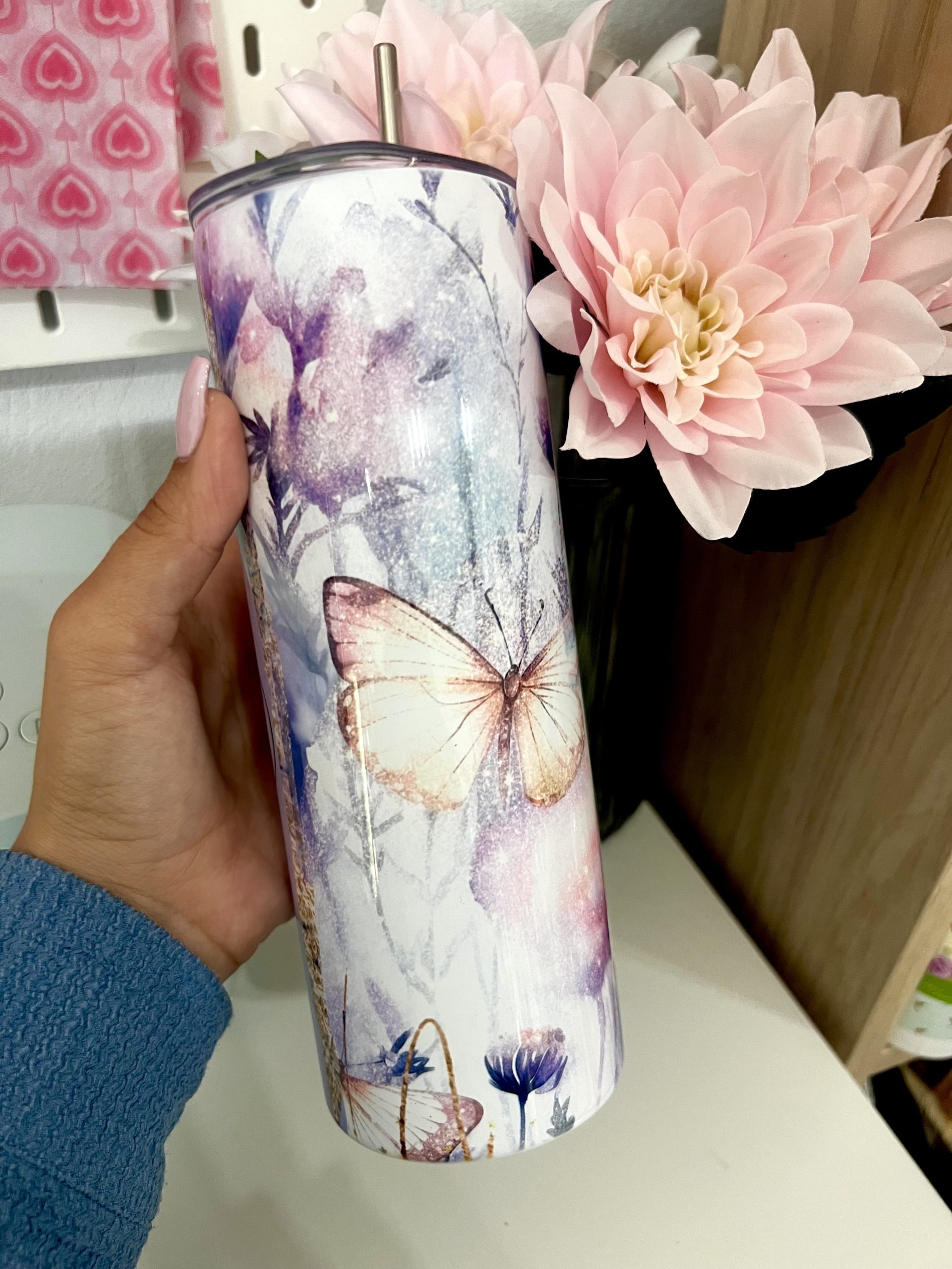 Tumbler 600 ml MARIPOSA - Imagen 3