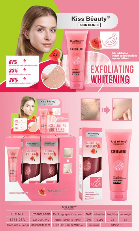 Exfoliante Blanqueante con Extracto de Sandia