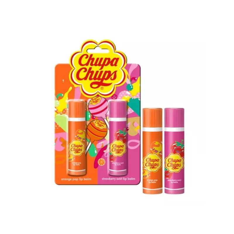 LIP BALM DUO JUICY FRESA Y NARANJA