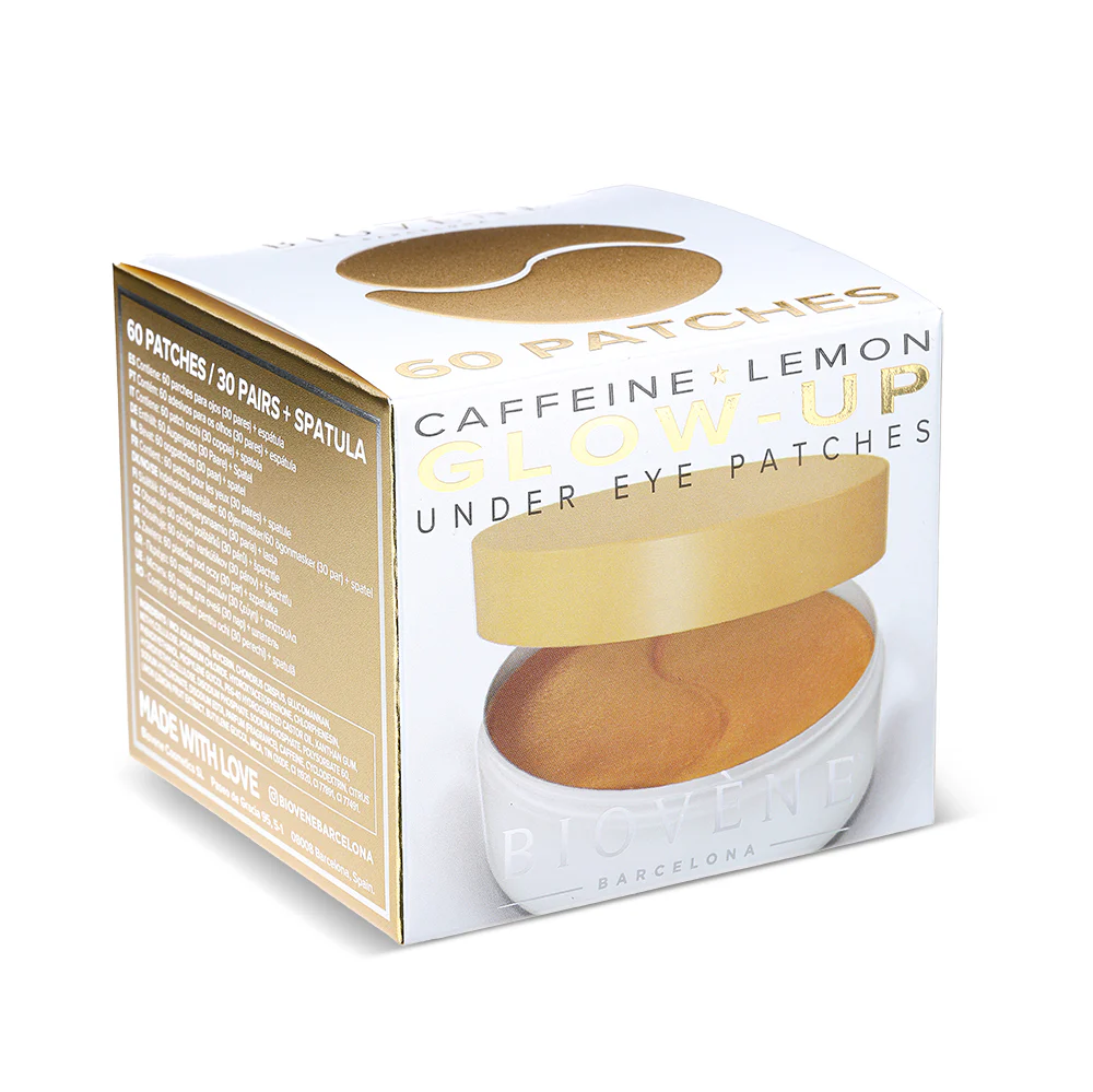 Parches de hidrogel para ojos CAFFEINE GLOW-UP
