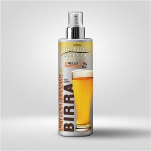 Spray super bronceador de Cerveza