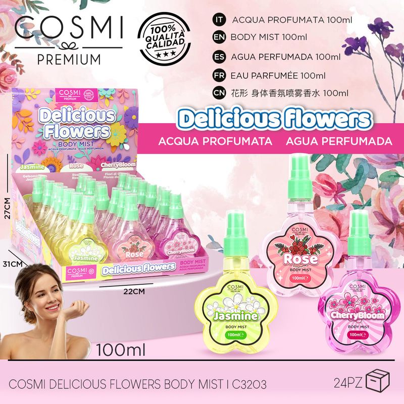 BRUMA CORPORAL COSMI FLOR DELICIOSA