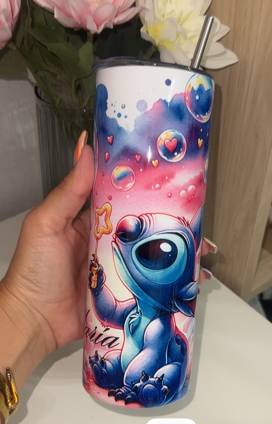 TUMBLER 600 ml STITCH SUAVE - Imagen 2