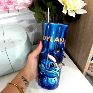 Alternative view of TUMBLER 600 ml STITCH AZUL