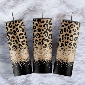 TUMBLER 600 ml LEOPARDO