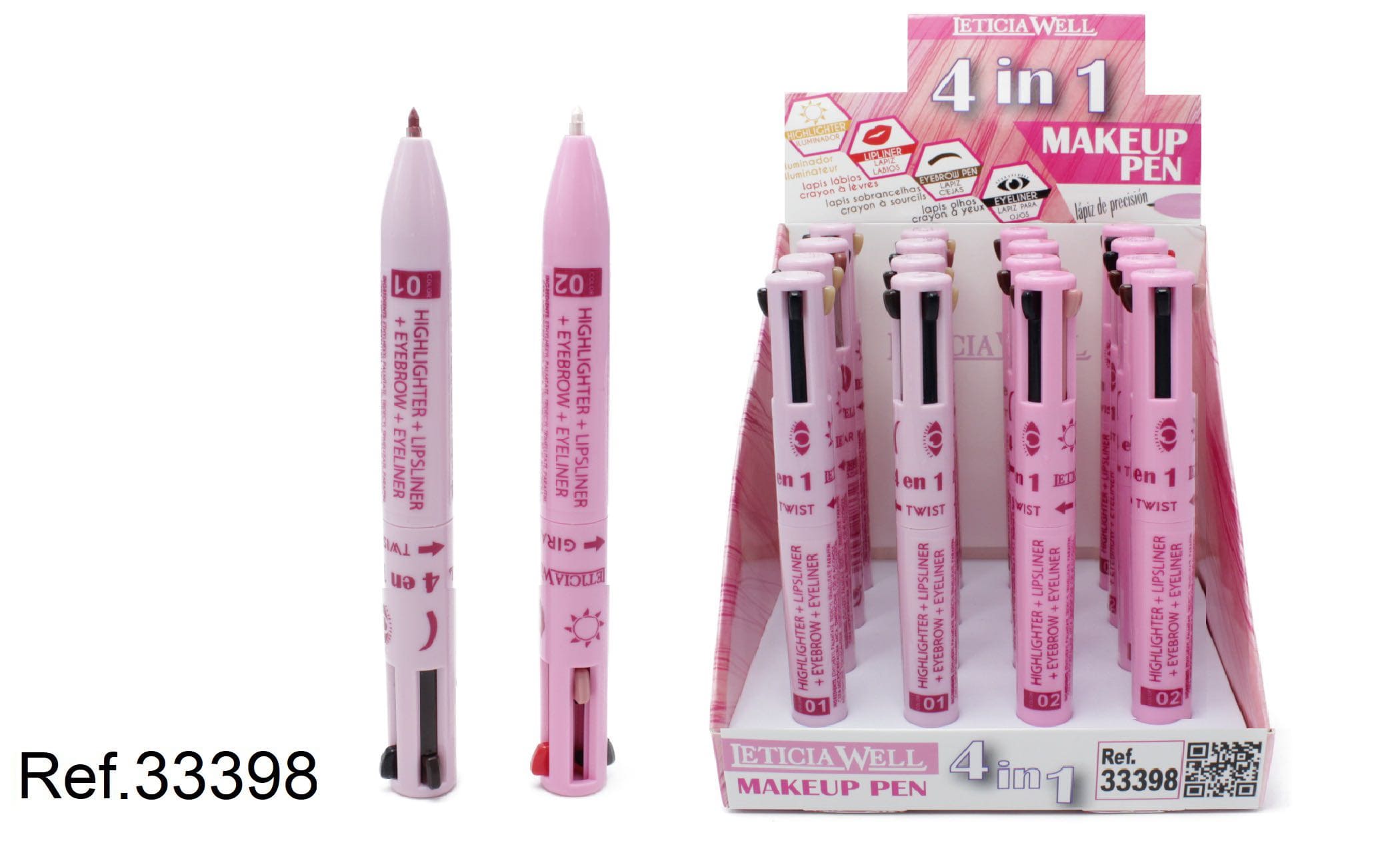 LAPIZ 4 IN 1 MAKE UP PEN