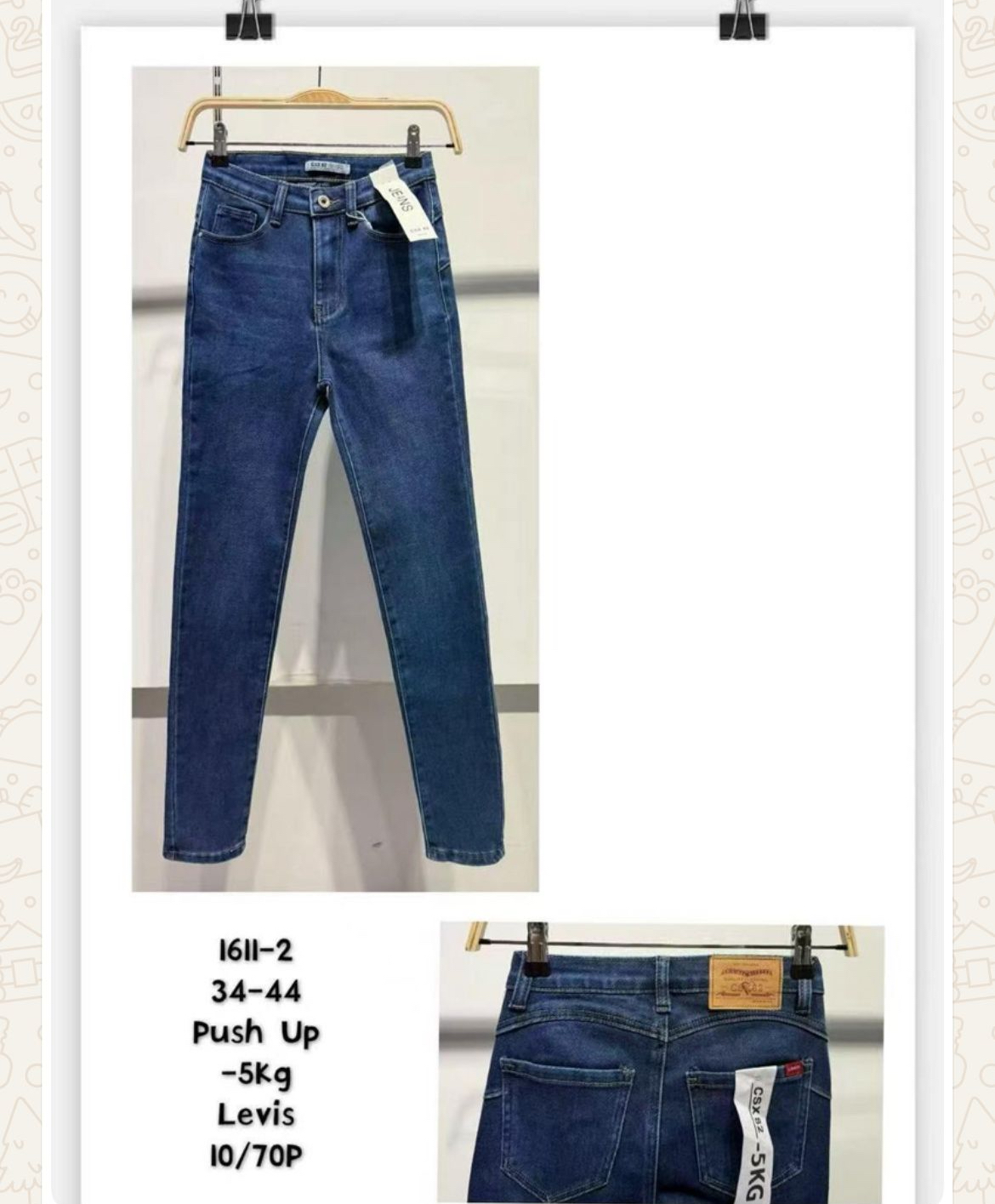 PANTALON VAQUERO LEVIS TALLA 34