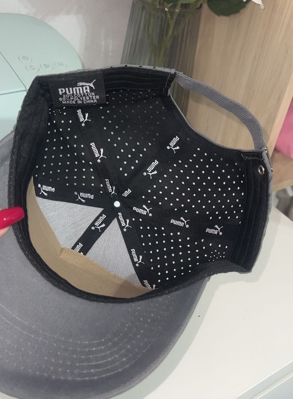 GORRA MARC PUM GRIS - Imagen 2