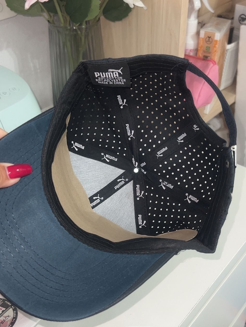 GORRA MARC PUM AZUL MARINO - Imagen 2