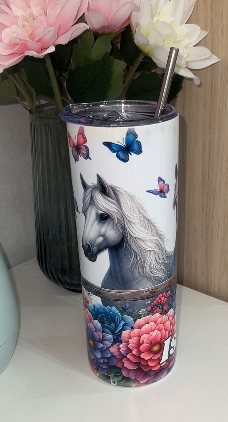 TUMBLER 600 ml CABALLOS - Imagen 2