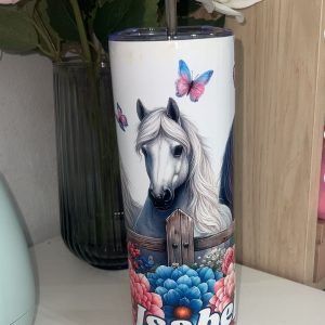 TUMBLER 600 ml CABALLOS