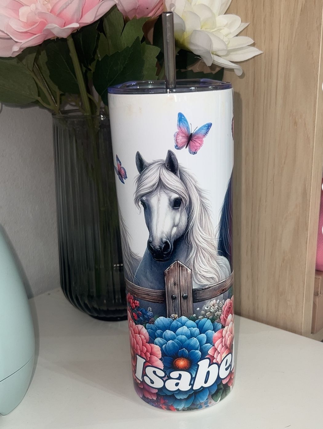 TUMBLER 600 ml CABALLOS