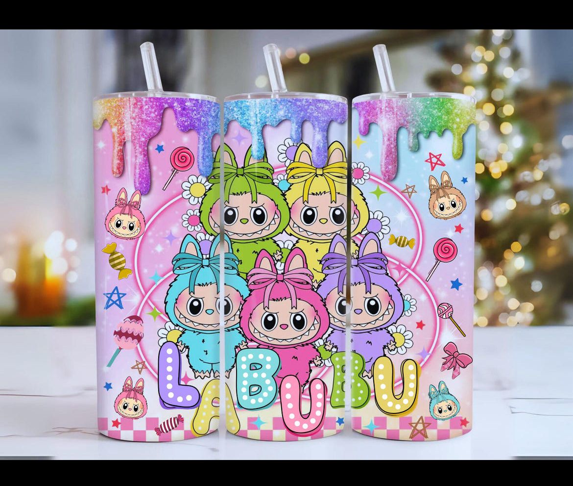 TUMBLER 600 ml LABUBU MOÑA