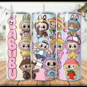 TUMBLER 600 ml LABUBU AMIGOS