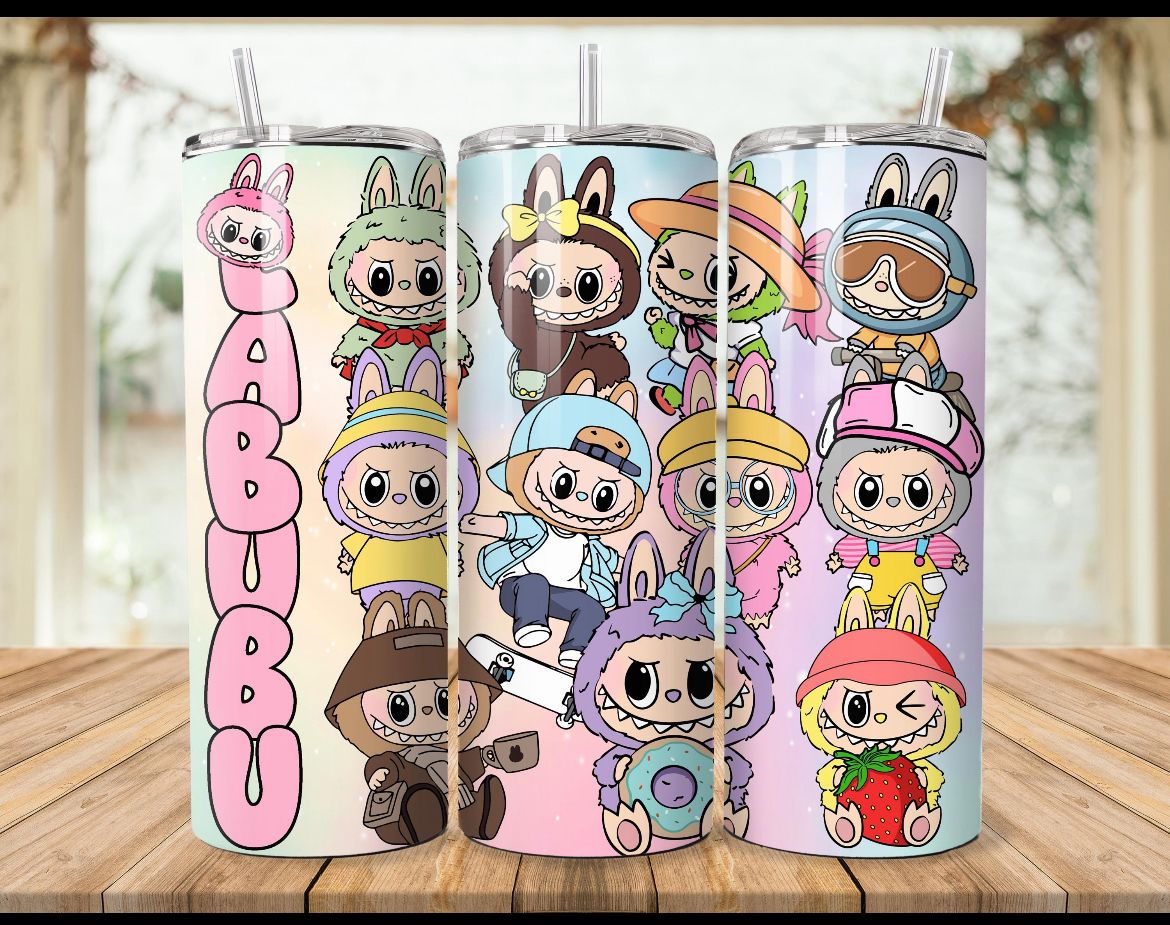 TUMBLER 600 ml LABUBU AMIGOS