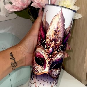 Alternative view of TUMBLER 600 ml ANTIFAZ CARNAVAL