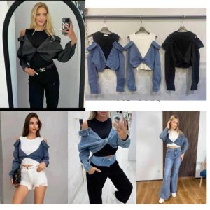 Alternative view of CHALECO PUNTO CON CHAQUETA BLANCA