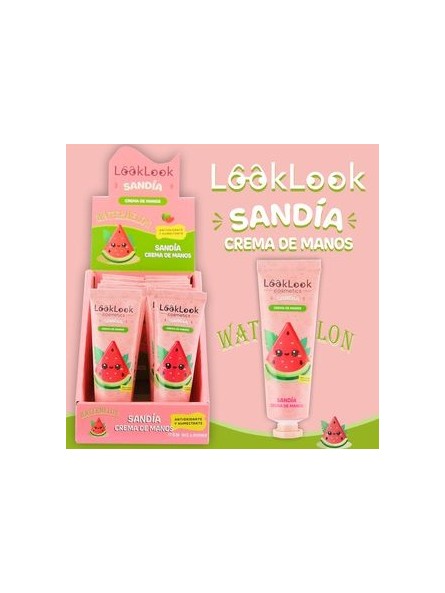 CREMA MANOS SANDIA 30ML - LOOK LOOK