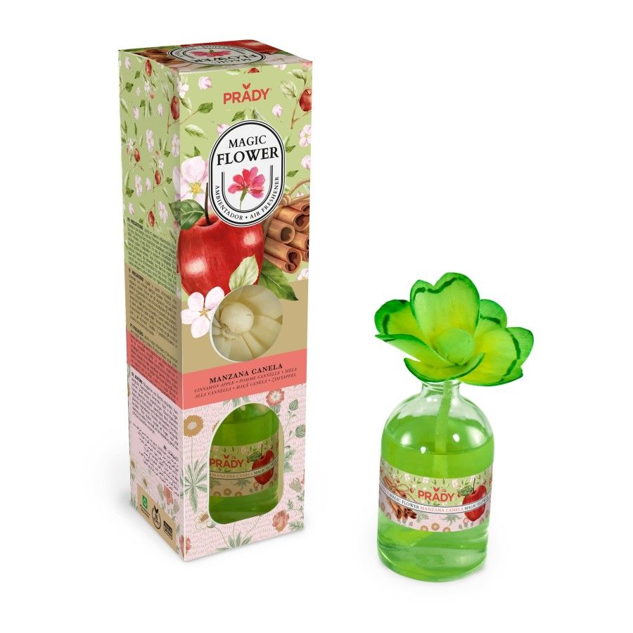 MAGIC FLOWER AMBIENTADOR MANZANA & CANELA 100ML
