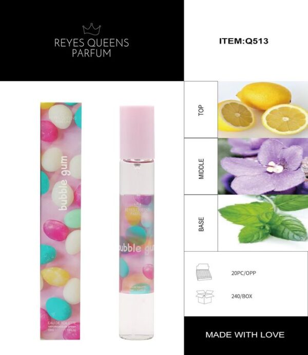 MINI TALLA BUBBLE GUM 33 ML