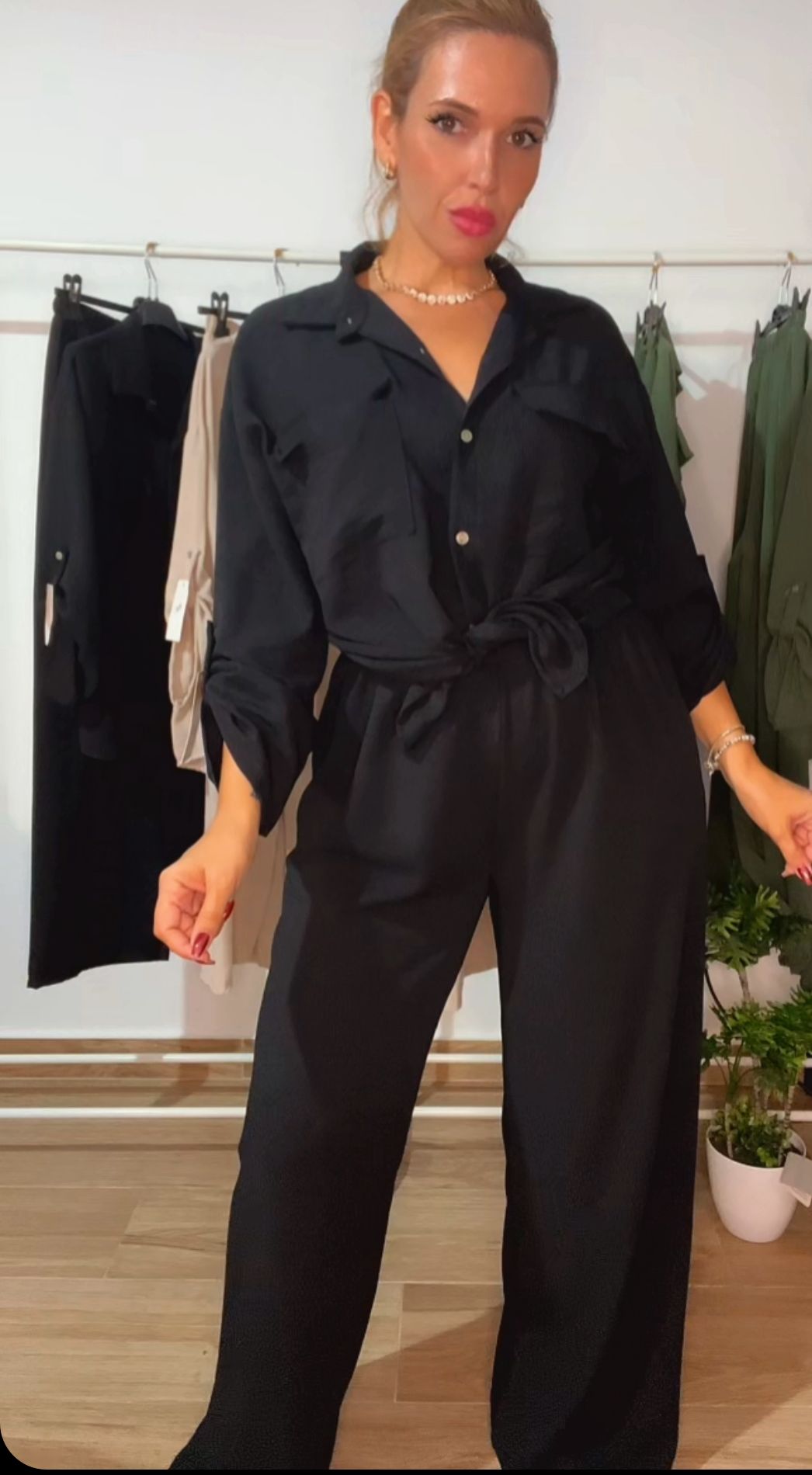 CONJUNTO ESTRELLA NEGRO TALLA UNICA (36-46 APROXM) - Imagen 3