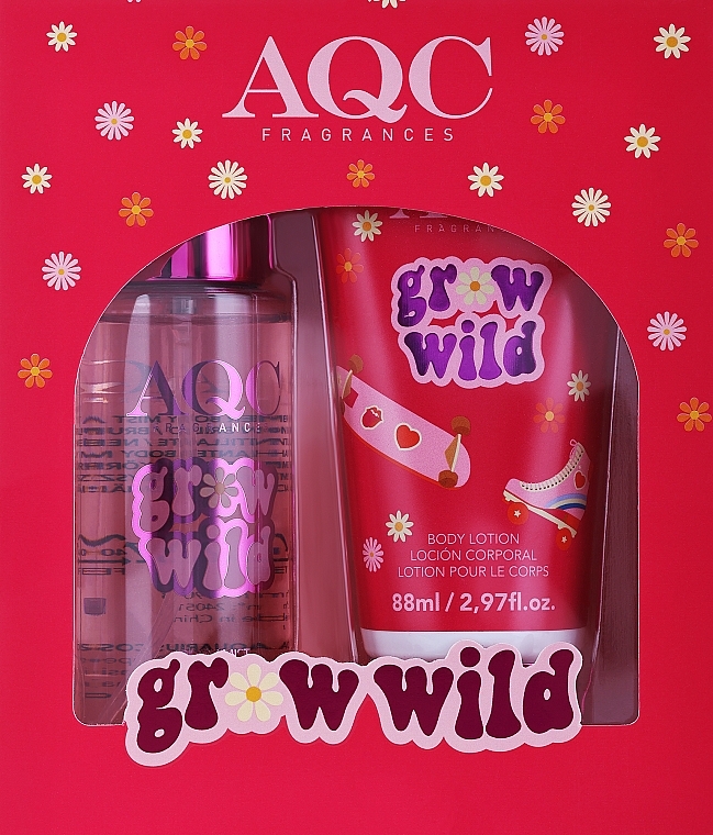 FRAGANCIAS AQC PINKY FLOW PACK DÚO ( GROW WILD)