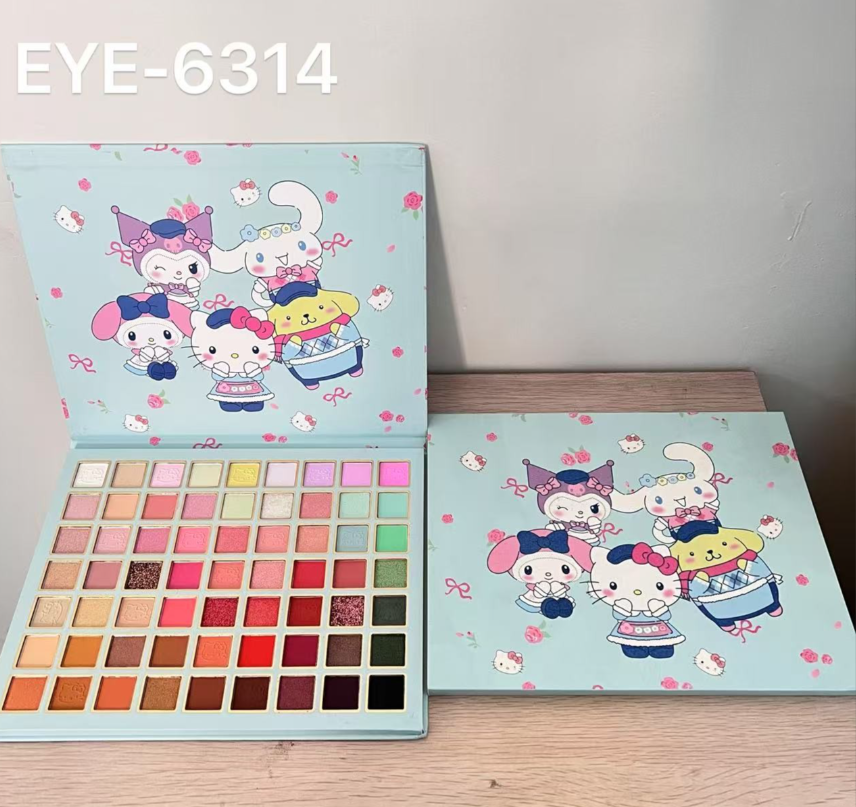 PALETA DE SOMBRA SANRIO 63 COLORES
