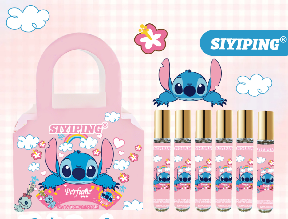 CAJA REGALO CON 6 MINI PERFUME STITCH