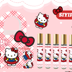 CAJA REGALO CON 6 MINI PERFUME HELLO KITTY