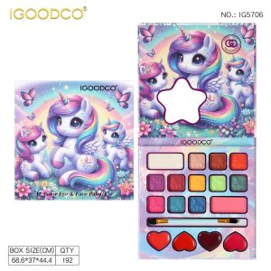 PALETA SOMBRA 17 COLORES UNICORNIO
