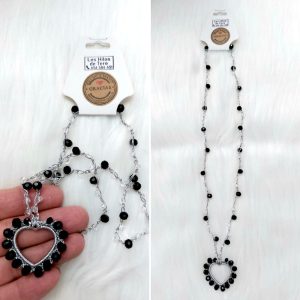 COLGANTE CORAZON HECHO A MANO