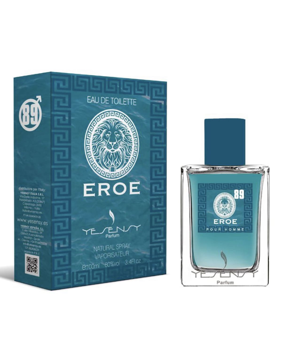 COLONIA EROE VERSACE HOMBRE Sensinity 100 ml. (copia)