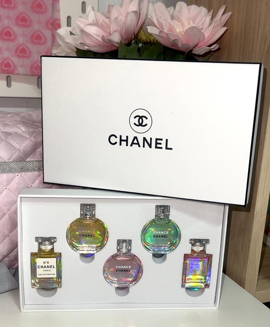 PACK DE 5 MINI PERFUMES DE MARCA CHANEL MUJER
