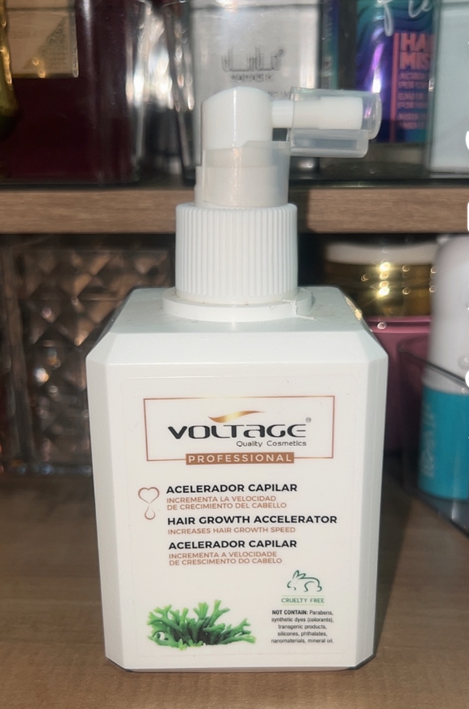 ACELERADOR CAPILAR VOLTAGE